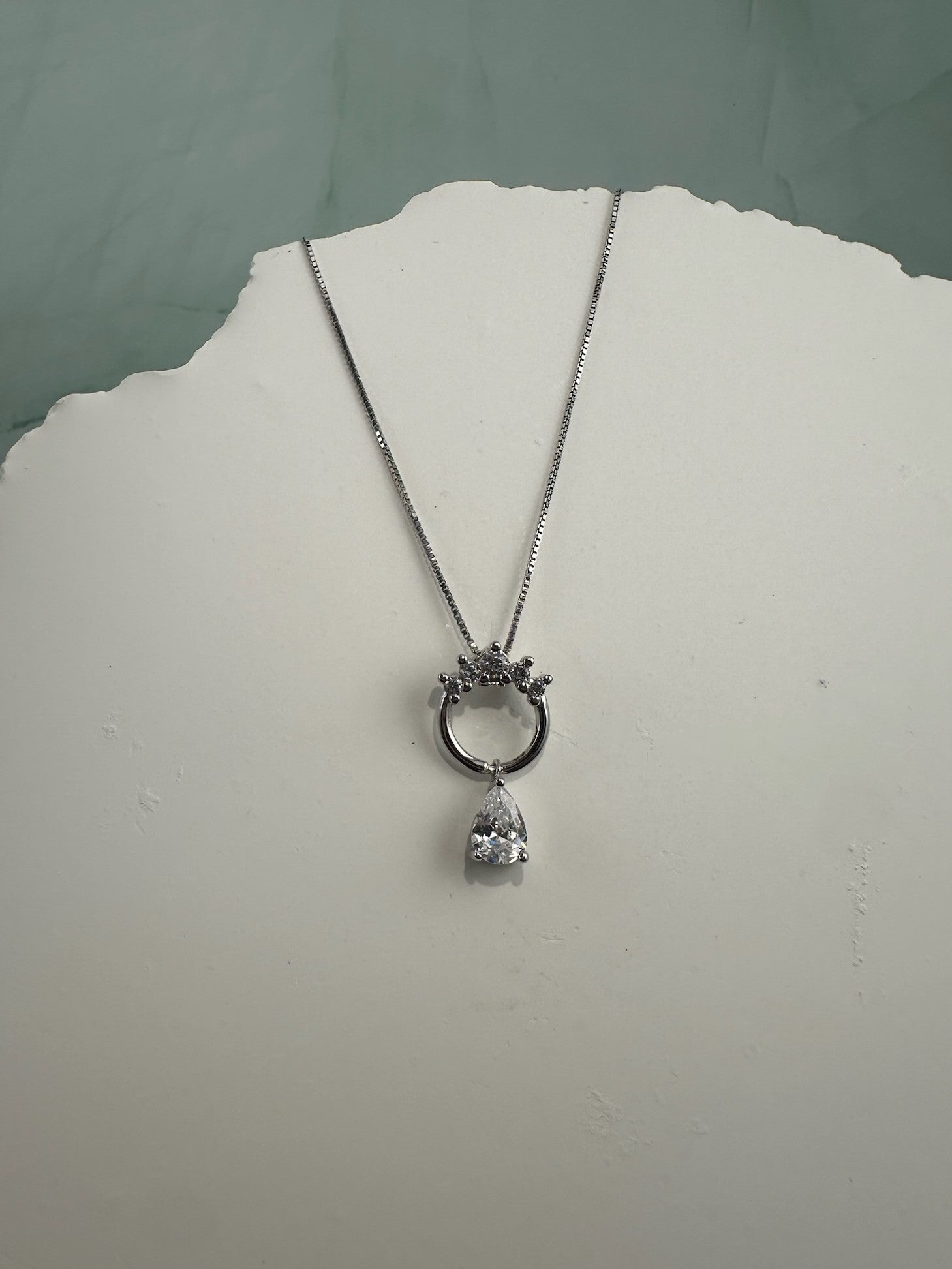 The Corona d'Argento Necklace: A Regal Signature in .925 Silver