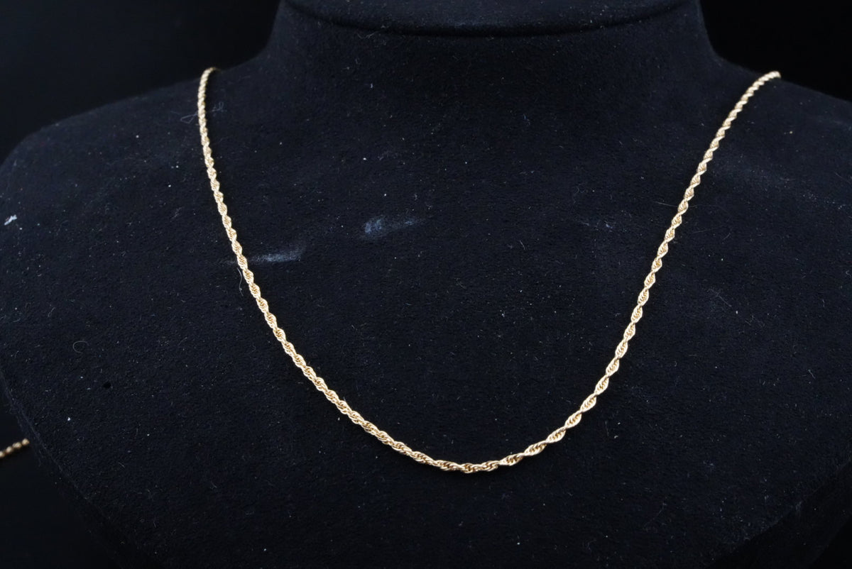 14k Gold 2.0mm Rope Permanent Link