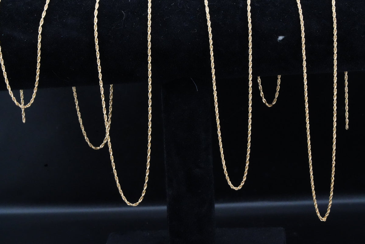 14k Gold 2.0mm Rope Permanent Link