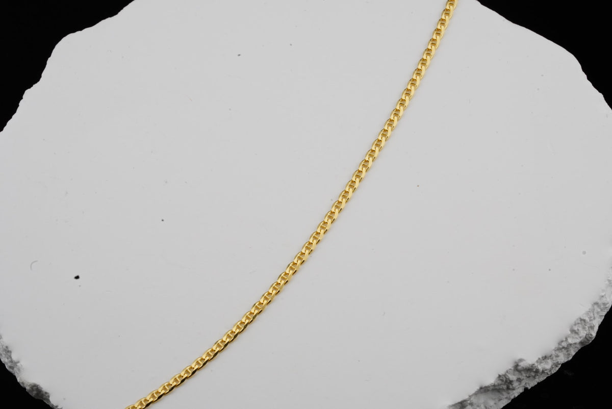 14k Gold 2.6mm Mariner Permanent Link