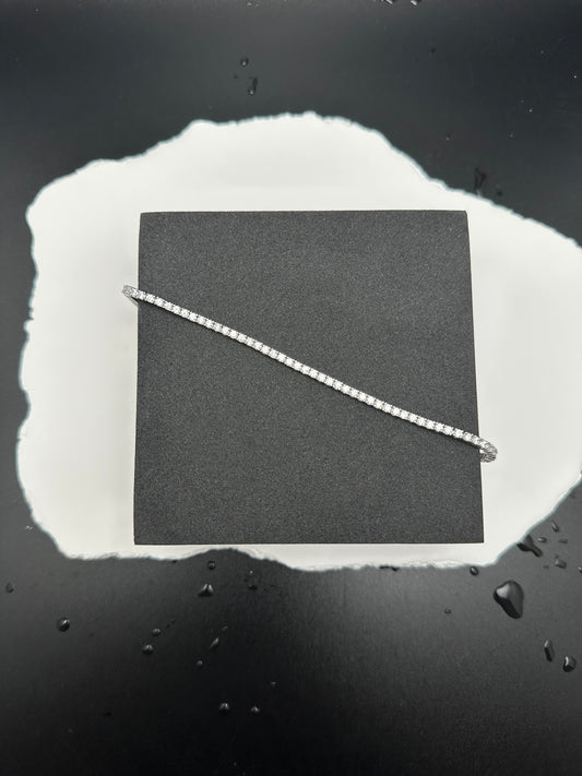 Venetian Radiance: Precision-Cut Swarovski Crystals in Polished Italian .925 Silver
