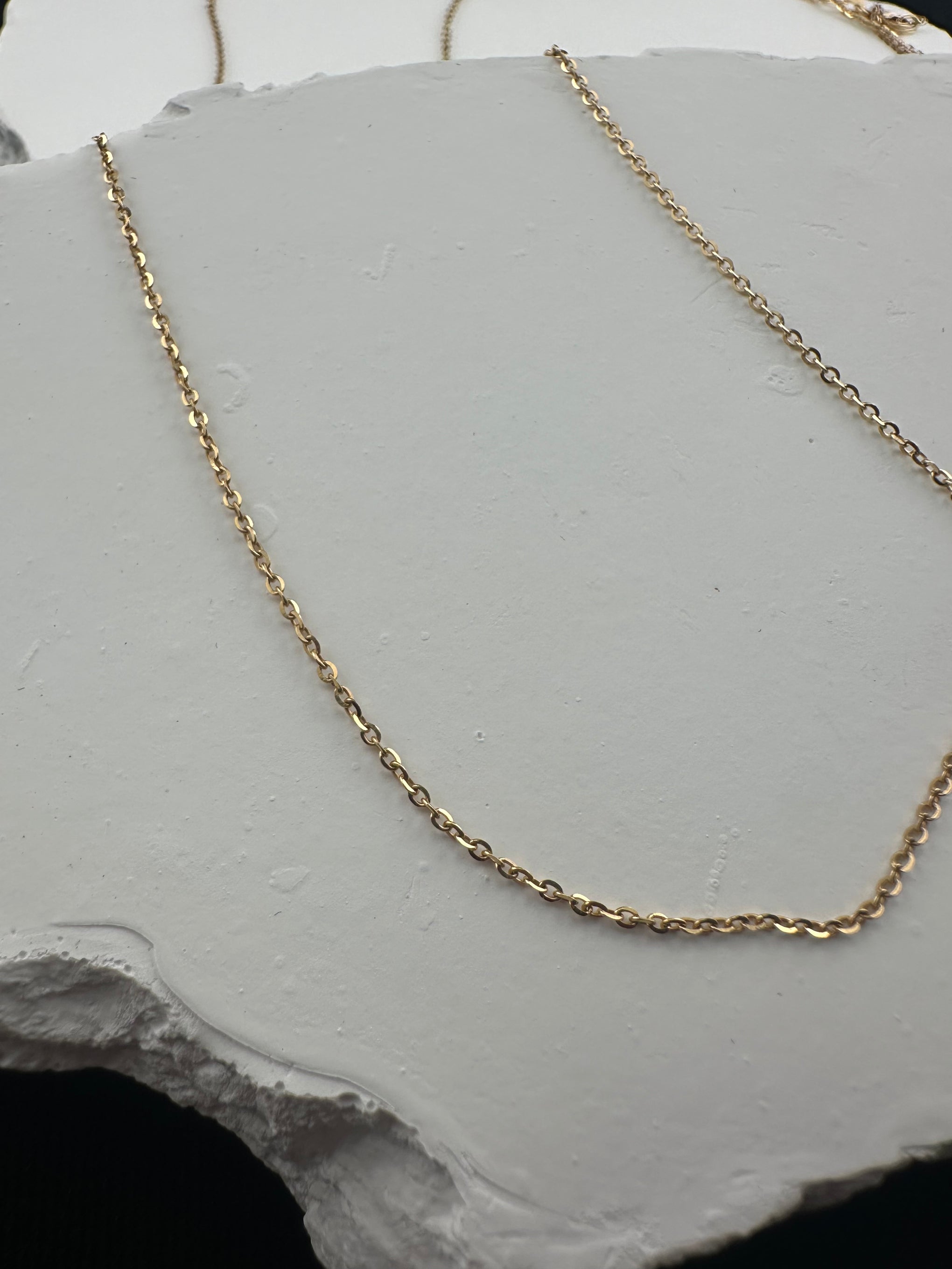 The Venetian Rolo: 18k Italian Gold Necklace