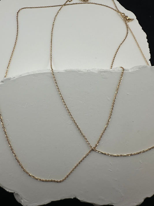 The Venetian Rolo: 18k Italian Gold Necklace