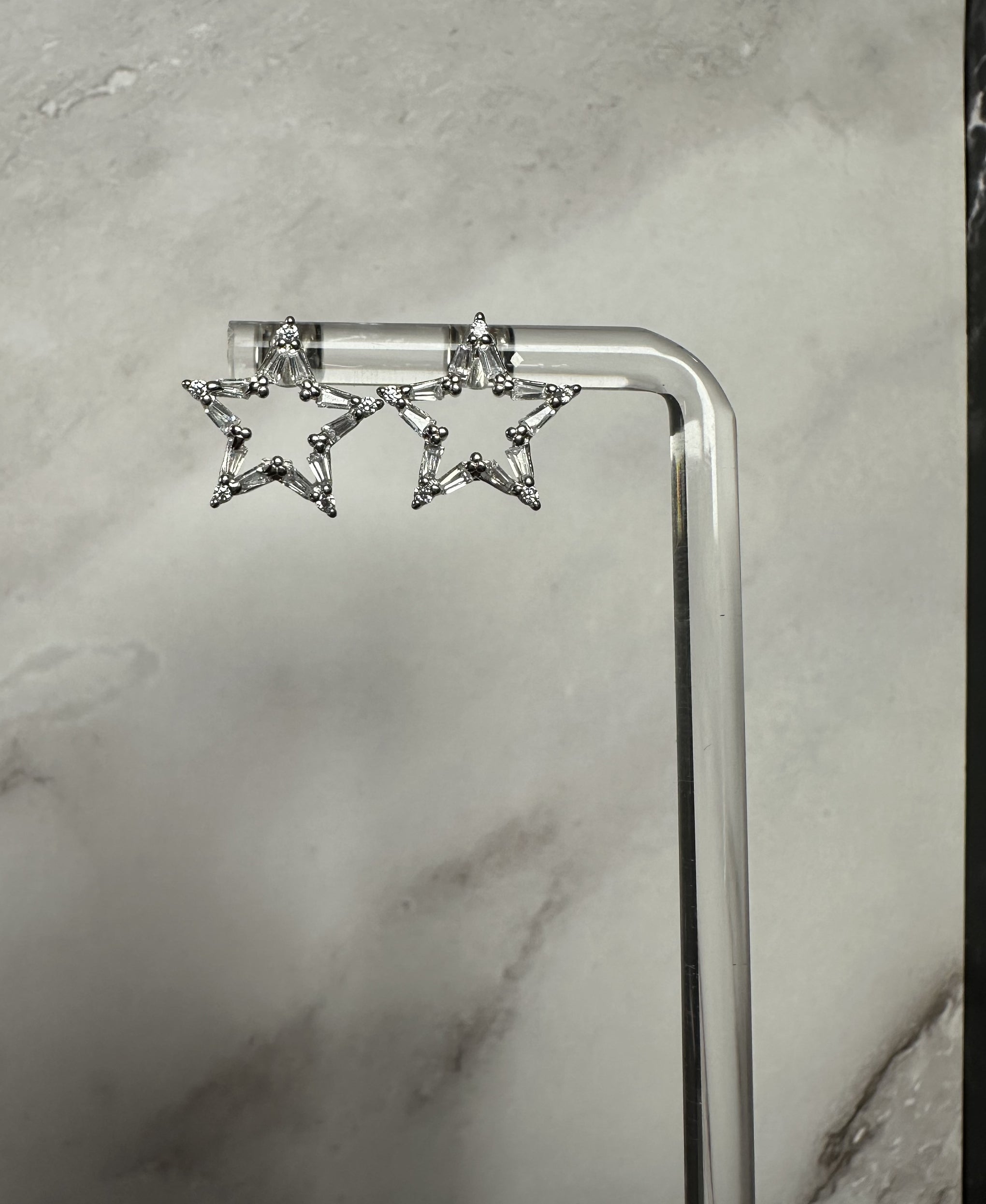 he Milano Constellation: Radiant Swarovski Baguettes in .925 Silver