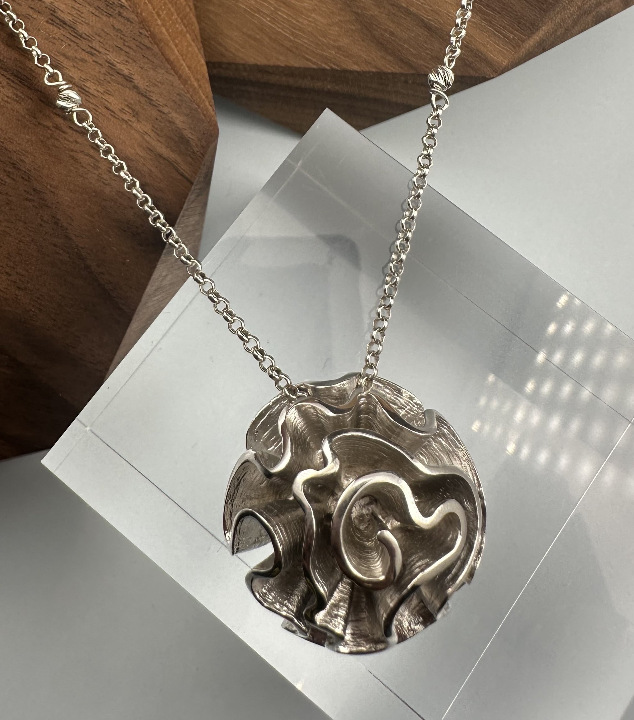 The Organico Sphere: A Sculptural Masterpiece in .925 Silver