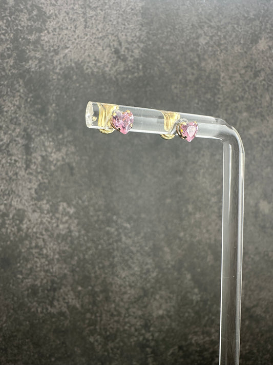The Amore di Rosa Studs: A Radiant Vision in 18k Italian Gold