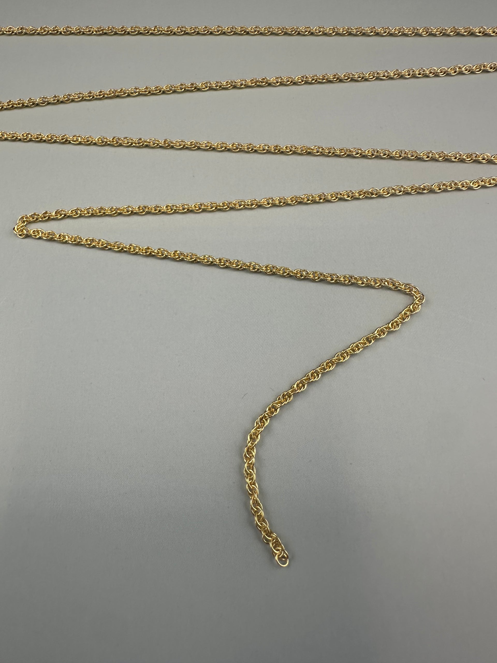 The Oro Liquido Rope: A Foundation in 14k Italian Gold
