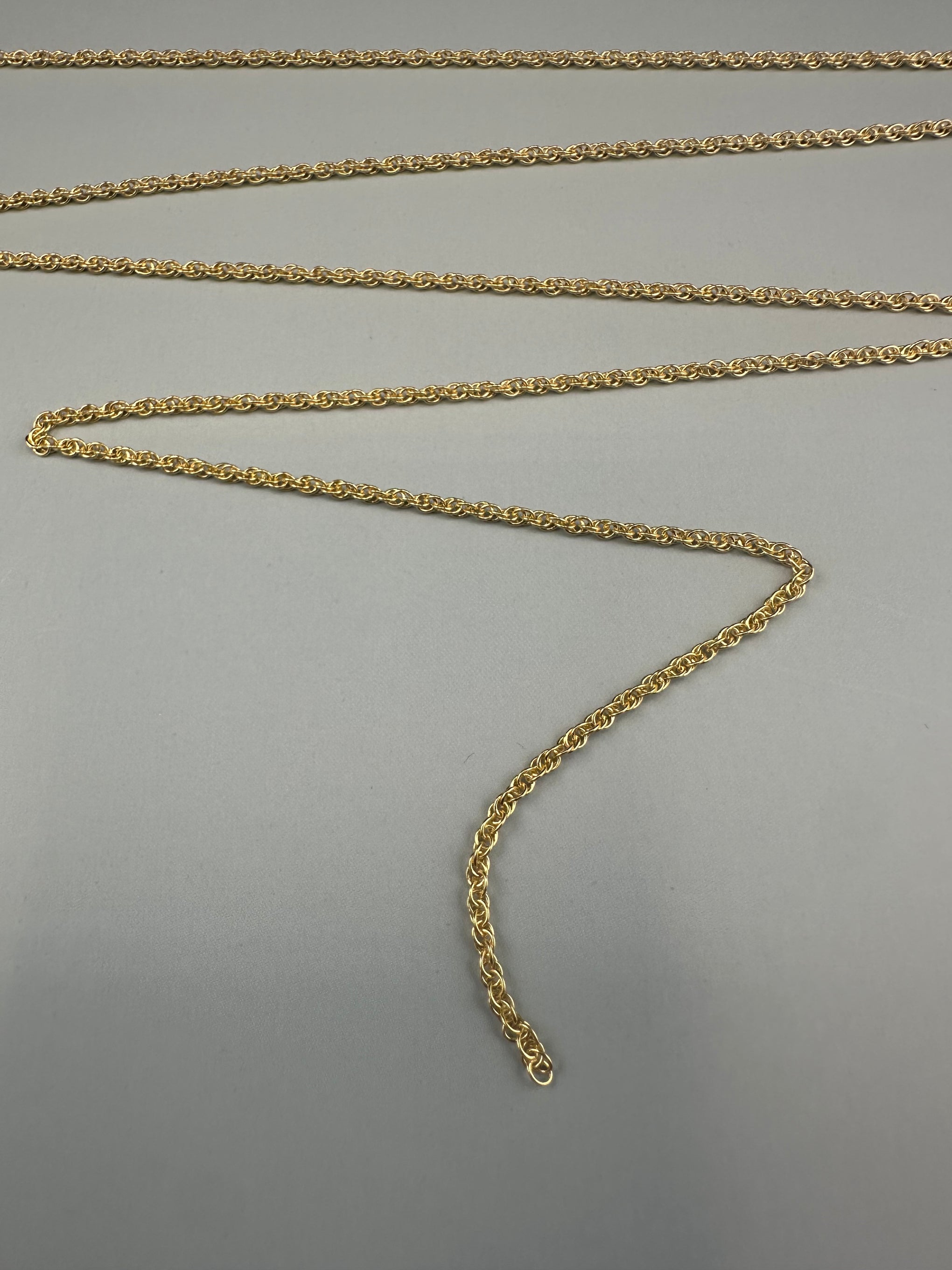 The Oro Liquido Rope: A Foundation in 14k Italian Gold