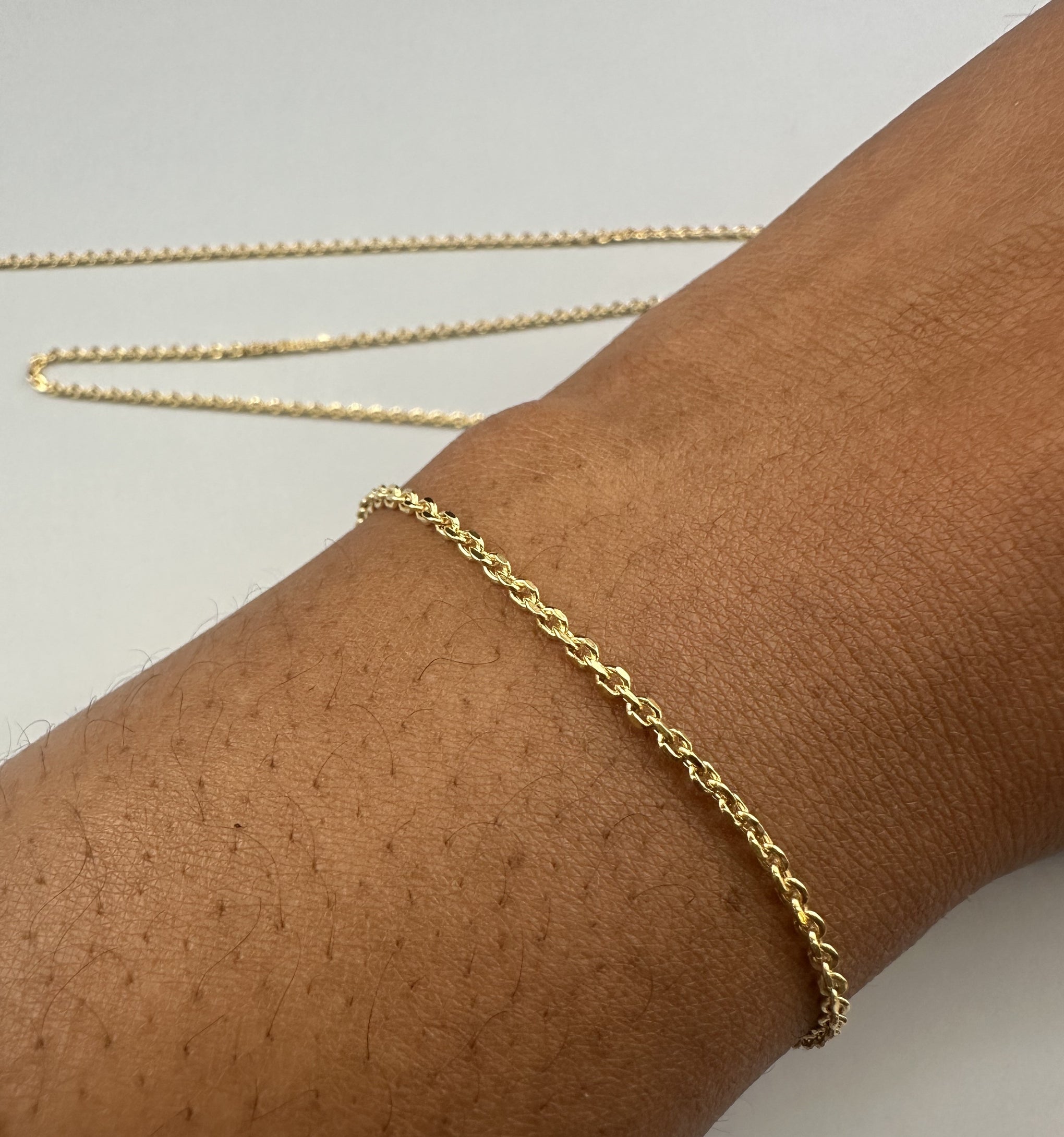 The Oro Leggero Cable: A Foundation in 14k Italian Gold