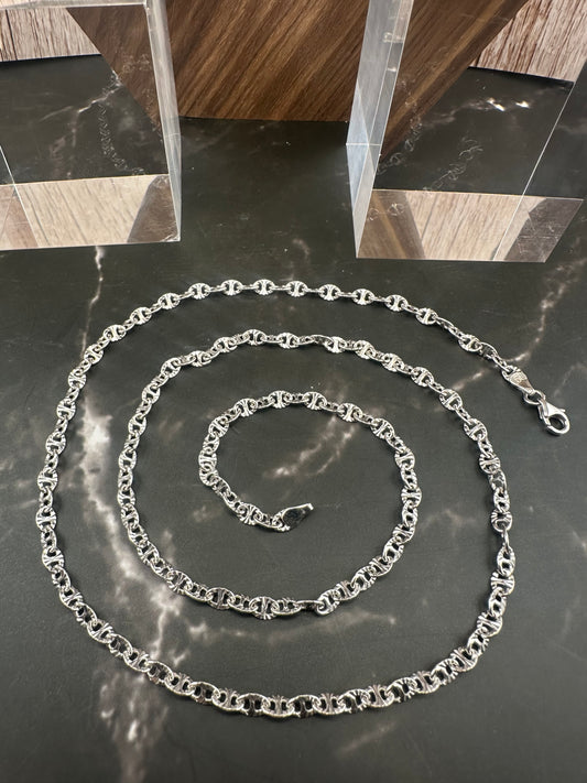 The Argento d'Ancora: 20-Inch .925 Silver