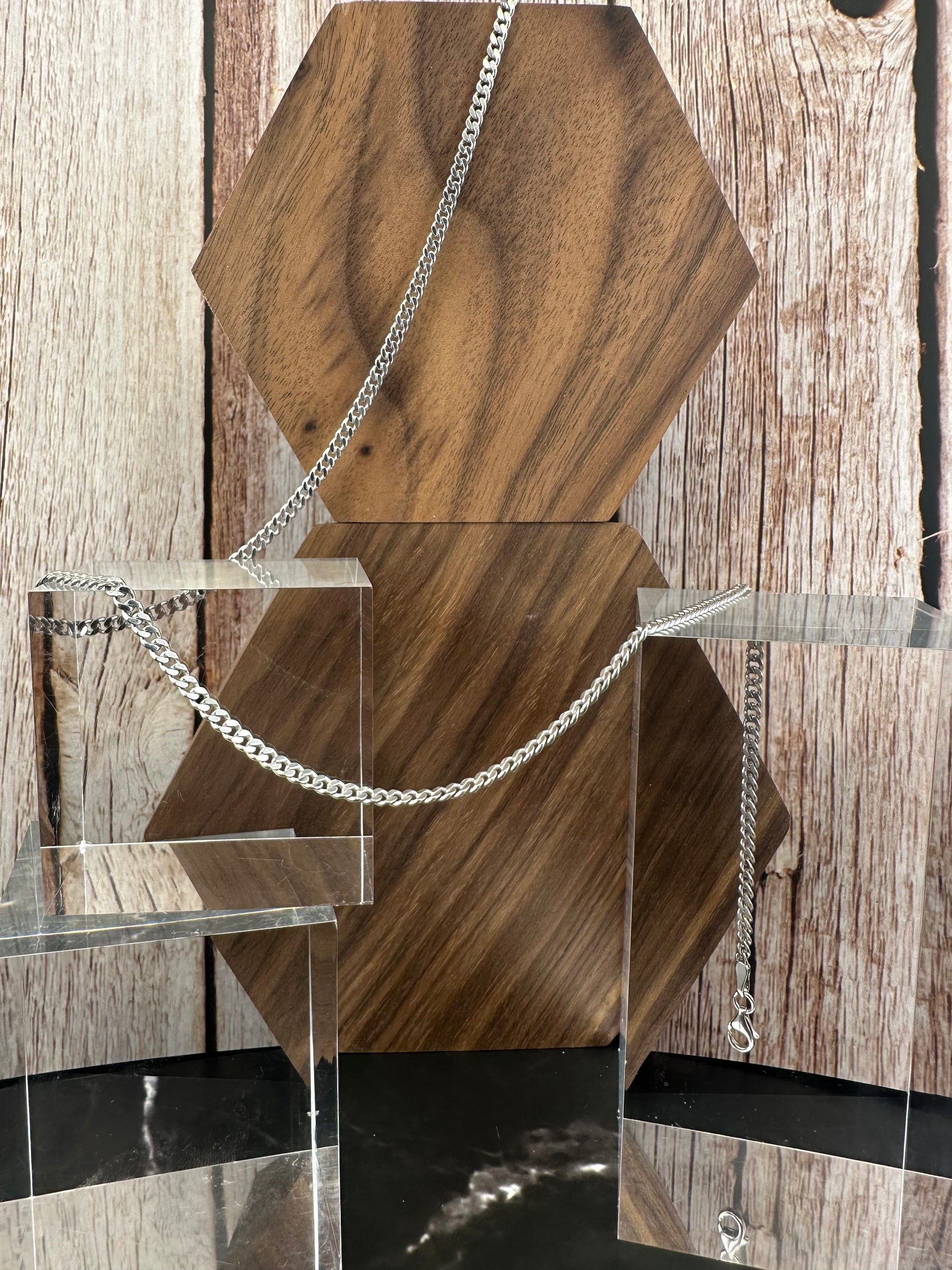 The Argento Curb: 24-Inch .925 Silver