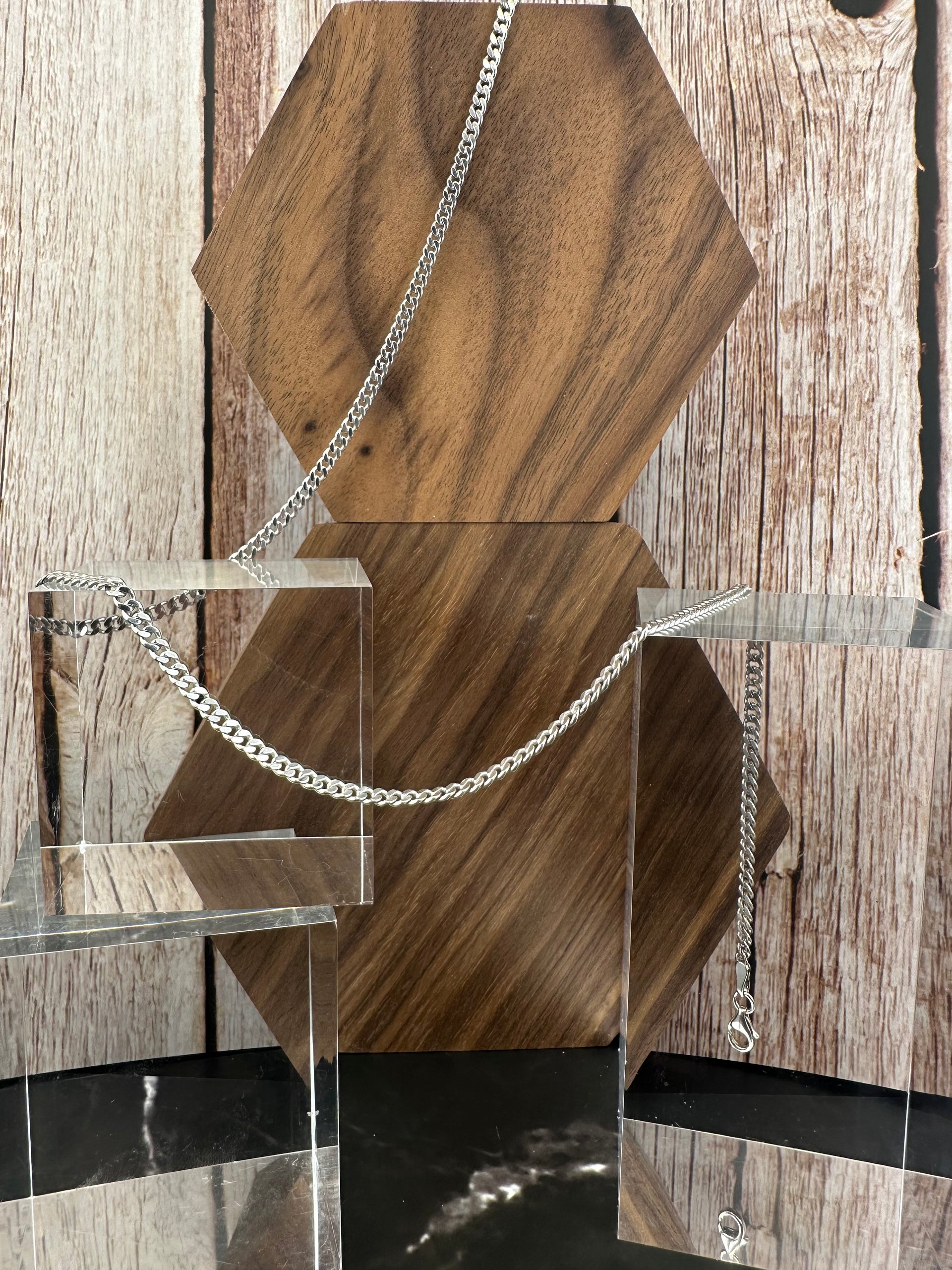 The Argento Curb: 20-Inch .925 Silver