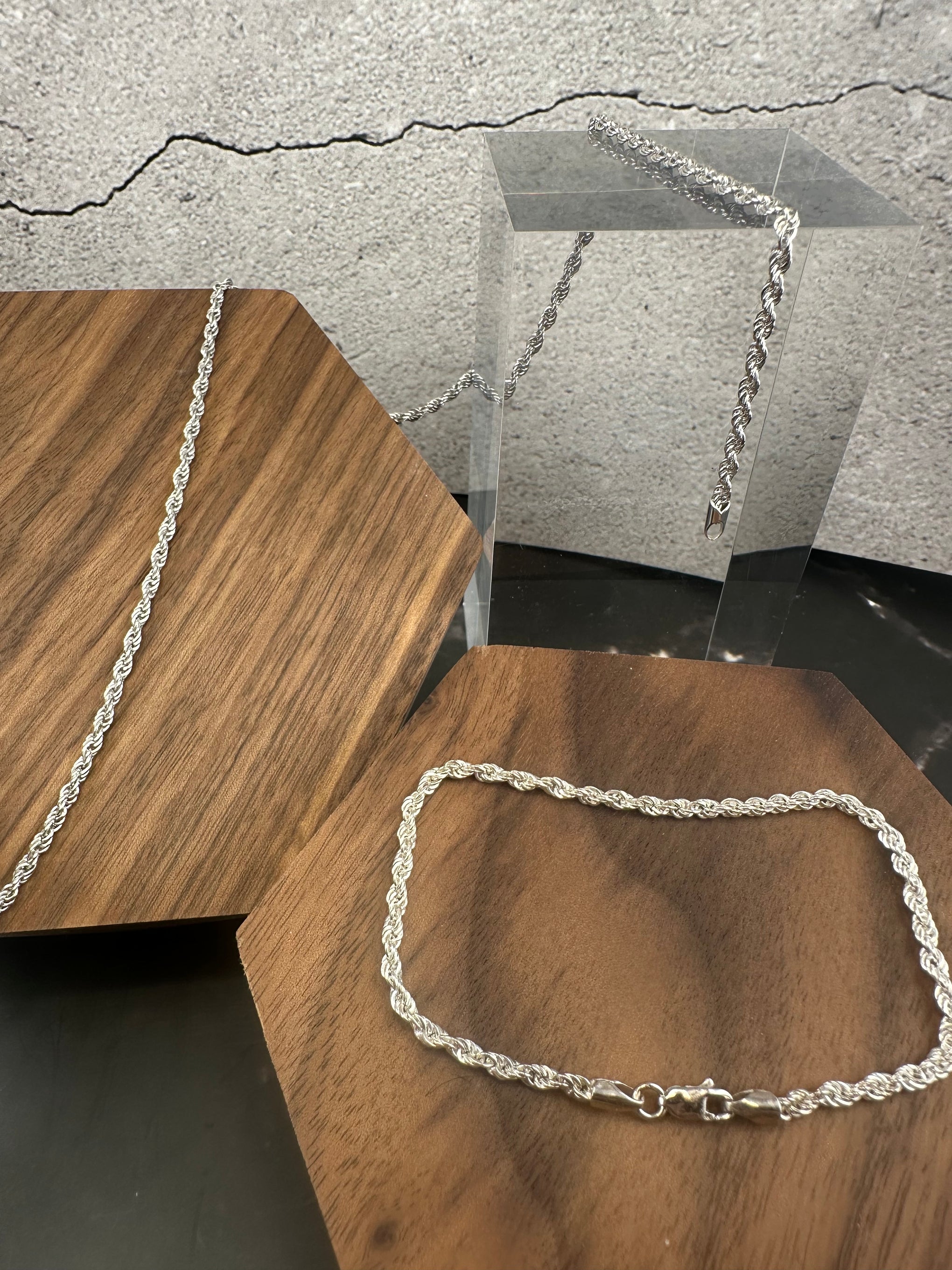 The Argento Brillante Set: .925 Italian Silver