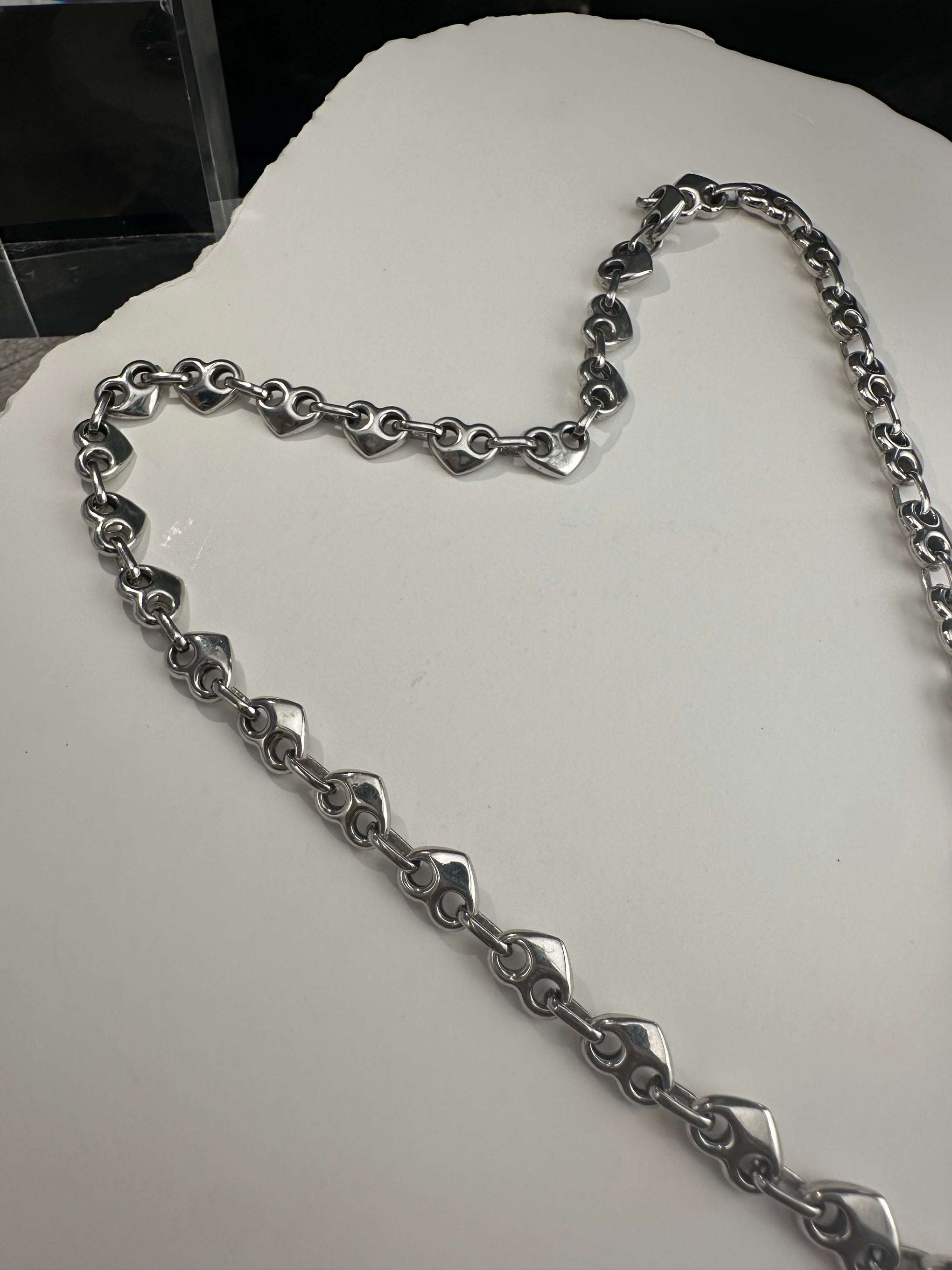 The Grande Amore Choker: 16in .925 Silver