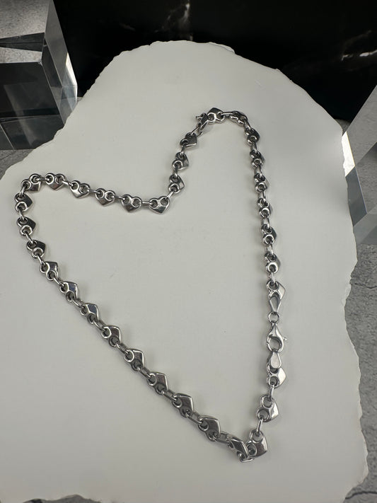 The Grande Amore Choker: 16in .925 Silver